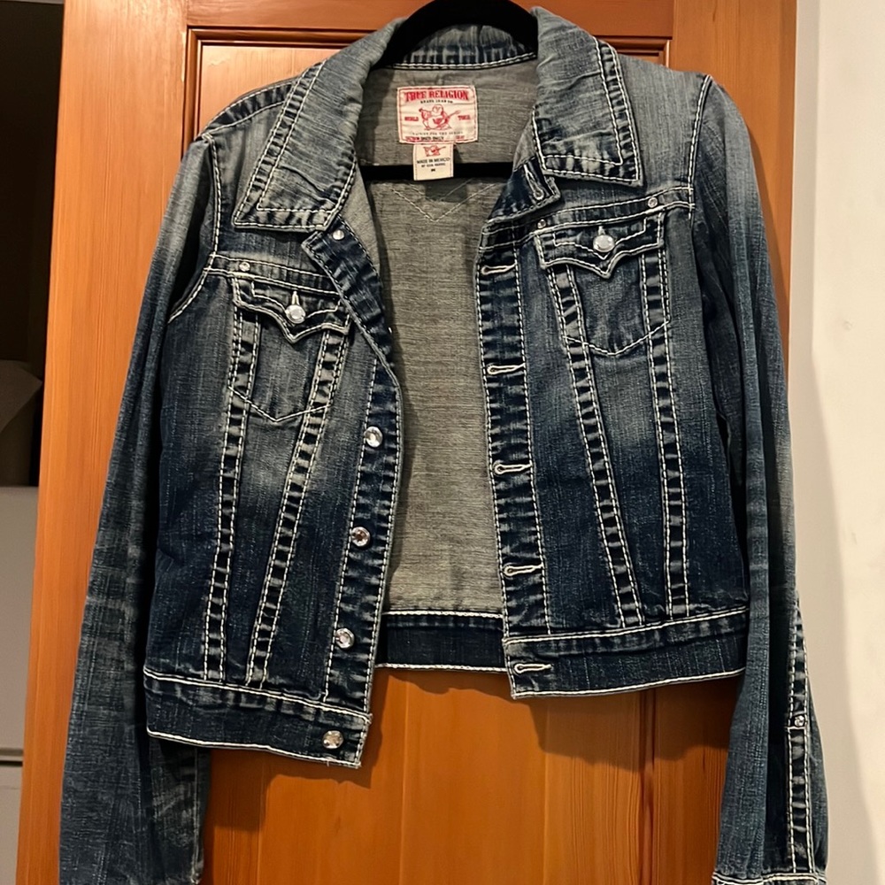 True Religion Jean jacket!
